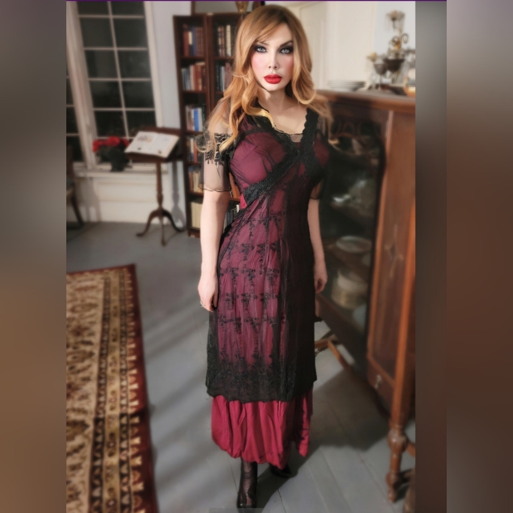 Gothic Victorian Titanic Dress Medium